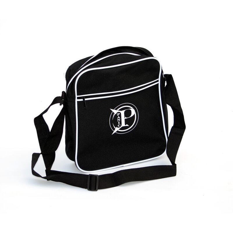 "PANIC Retro Bag" Schwarz/Weiß