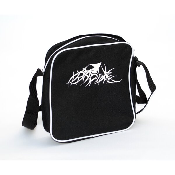 "PANIC Retro Bag" Schwarz/Weiß