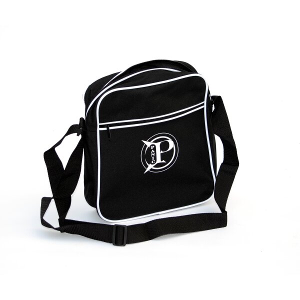 "PANIC Retro Bag" Schwarz/Weiß